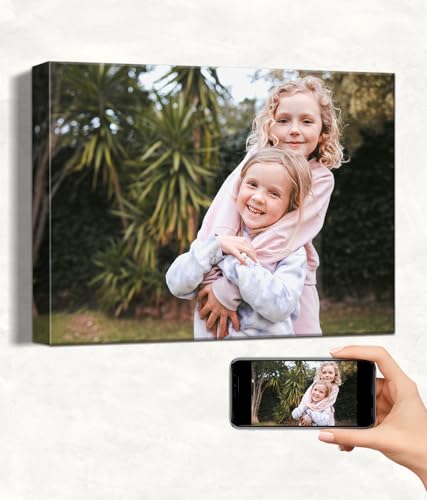 Custom Canvas Prints with Your Photos, Personalized Wall Art for Home Decor - size: 16"L x 32"W