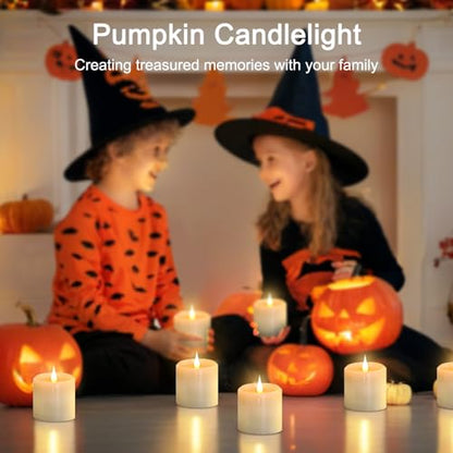 Flickering Flameless Candles with 3D Moving Flame, Real Wax Battery Operated Candles with Timer and Remote, Last 600+ Hours, 3" x 3" LED Fake Candles for Home Wedding Christmas Decor, 2 Pack - size: 3"x3" 2 Pack