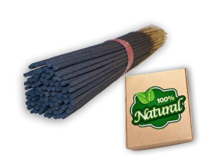 Bless-Organic-Black-Frankincense-Myrrh 100%-Natural-Handmade-Incense-Sticks - color: Frankincense & Myrrh (Classic Black), size: 100 Sticks (5.25 OZ/150 GM)