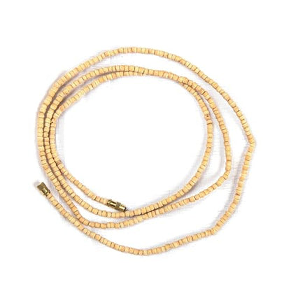 LoveNspire 2mm Tulsi Mala Beads Necklace Holy Basil 108 + 1 Beads Ram Japa Prayer Mala Energized Hindu Tibetan Buddhist Rosary for Chanting Mantra Hand Knotted Tulsi Neck Mala for Pooja Meditation Yoga