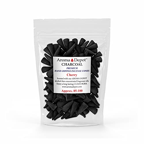 1'' Cherry Incense Charcoal Cones (Approx. 85-100)
