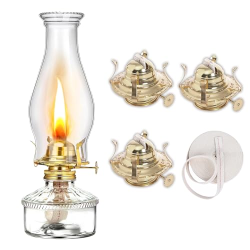 Pacify 3 Pack Oil Lamps Parts, Oil Burner Replacement