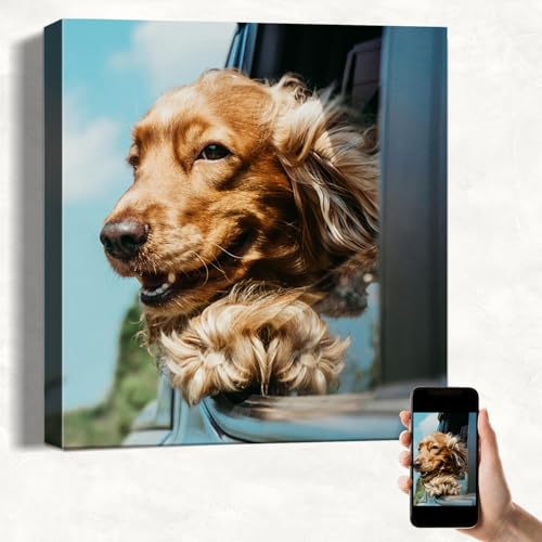 Custom Canvas Prints with Your Photos, Personalized Wall Art for Home Decor - size: 6"L x 6"W