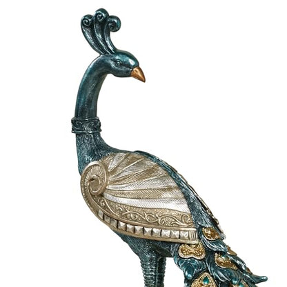 Touch of Class Poised Peacock Decorative Covered Box