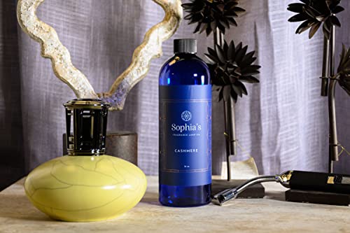 Sophia's Cashmere Fragrance Lamp Oil Refills, Effusion Lamp Fragrance Oil for Redolere Lamps, Scented Lamp Oil for Fragrance Lamps, 16 Fluid Ounces of Catalytic Scented Oil Made in USA - color: Cashmere