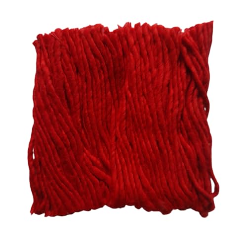 Long Cotton Red Wicks for Diya (108 pcs x 5 Pack) | Madurai Products Hand-Rolled Temple-Quality Thiri Batti | Ideal for Festival, Pooja, Prayers, Hindu Rituals, Meditation & Manifestation