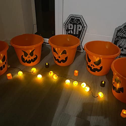 Pumpkin Face Stencils 6" Jack O Lantern Stencils Reusable Halloween Stencil - style: Halloween Face/6IN