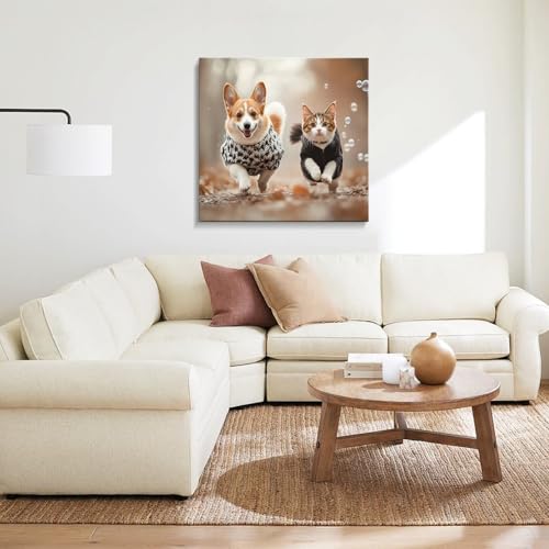 Custom Canvas Prints with Your Photos, Personalized Wall Art for Home Decor - size: 16"L x 16"W