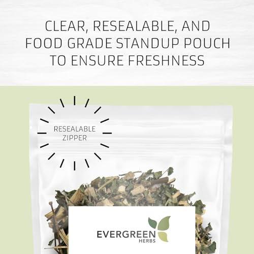 Evergreen Herbs Palo Brasil - 8 oz. - Haematoxylum Brasiletto, Mexican Logwood, Palo De Tinto, Pernambuco - Resealable Stand Up Pouch to Ensure Freshness!