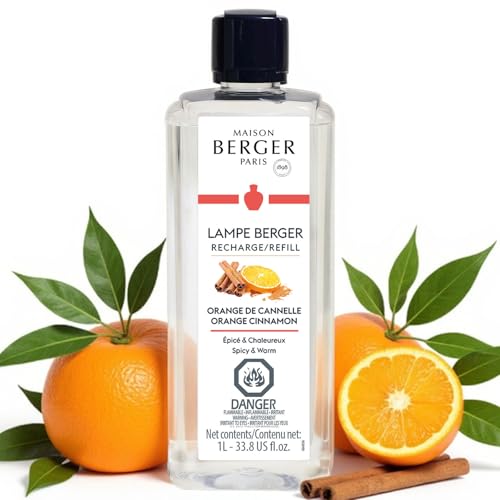 MAISON BERGER Lampe Berger Refill, 1 L, Orange Cinnamon - color: Orange Cinnamon
