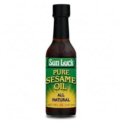 Sun Luck Pure Sesame Oil 5 oz Bottle - size: 5 Fl Oz (Pack of 1)