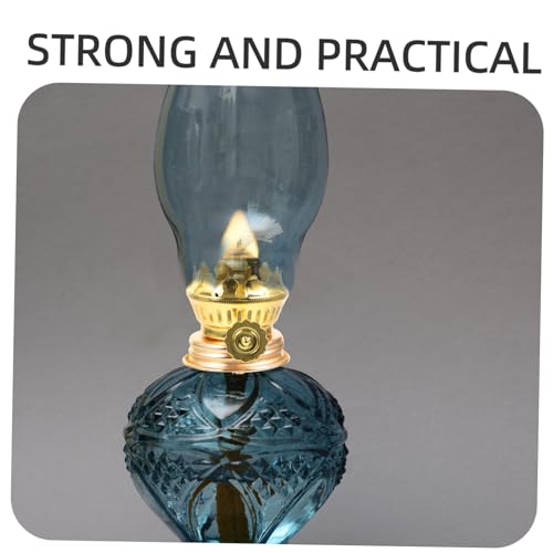 SHERCHPRY Oil Lamp Burner with Wick, Kerosene Lamp Replacement Part