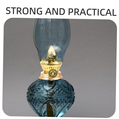 SHERCHPRY Oil Lamp Burner with Wick, Kerosene Lamp Replacement Part