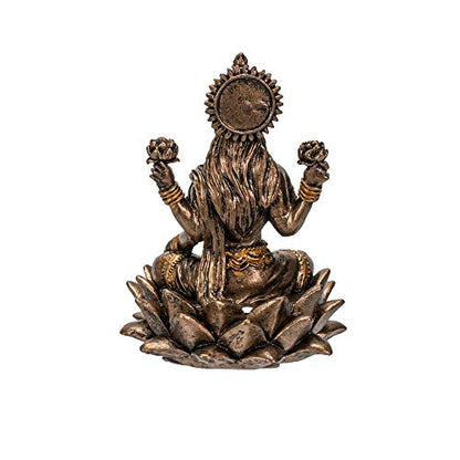 Pacific Giftware Hindu God Lakshmi Miniature Resin Figurine Statue - color: Lakshmi