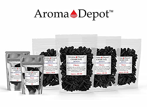 1'' Cherry Incense Charcoal Cones (Approx. 85-100)