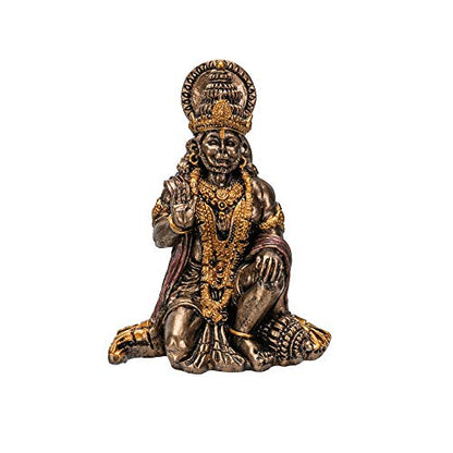 Pacific Giftware Hindu God Hanuman Miniature Statue Resin Figurine - color: Hanuman