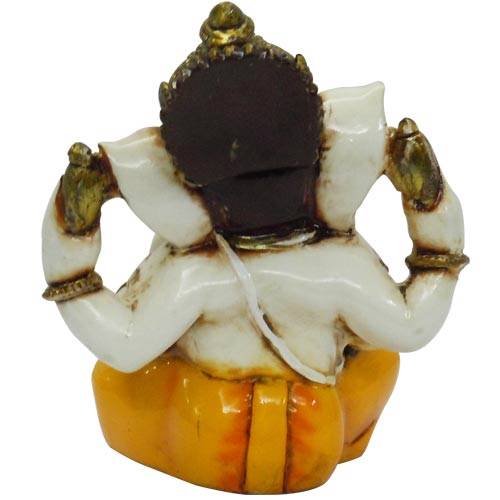 Lightahead Figurine Lord RAJA Ganesh GANPATI Statue of Elephant Hindu GOD