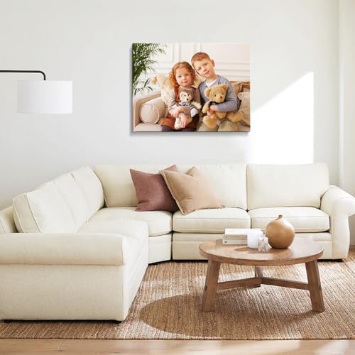 Custom Canvas Prints with Your Photos, Personalized Wall Art for Home Decor - size: 10"L x 8"W
