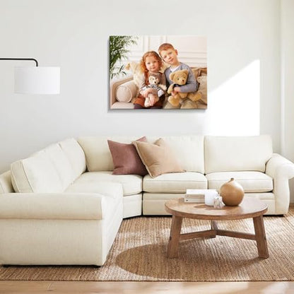 Custom Canvas Prints with Your Photos, Personalized Wall Art for Home Decor - size: 10"L x 8"W
