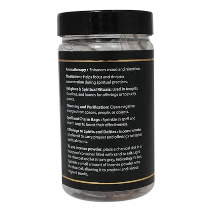 Vrinda® Premium Frankincense Resin – 100% Natural Tree Gum for Incense, Aromatherapy, Spiritual & Healing Use – 50g Pack
