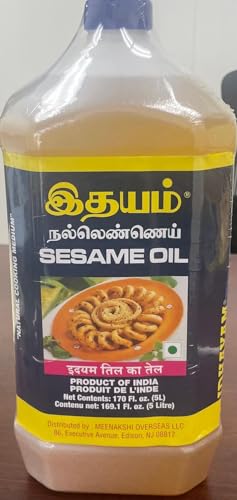 Idhayam Sesame/Gingelly Oil 5ltrs (170 Fl.Oz.)