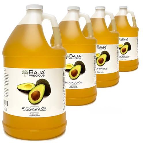 Baja Precious - Avocado Oil, Case of 4 X 1 Gallon Jugs - size: 128 Fl Oz (Pack of 4)