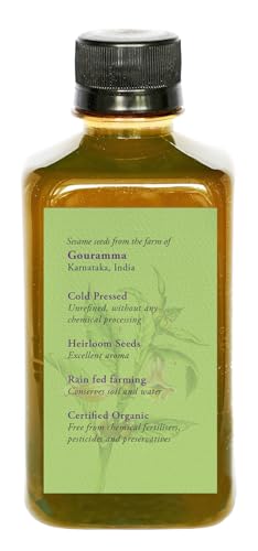 DAANA Sesame Oil for Skin: Certified USDA Organic, Extra Virgin, Cold Pressed (12 fl oz) - size: 12 Fl Oz (Pack of 1)