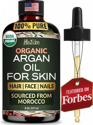 Ella & Eden Organic Argan Oil Of Morocco - 100% Pure Cold-Pressed, 8 Oz - size: 8 Fl Oz
