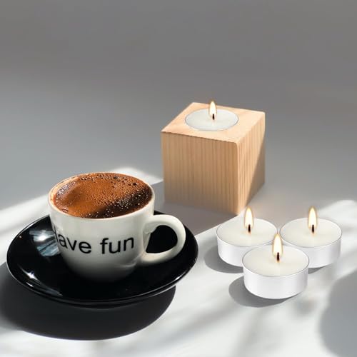 Unscented Tealight Candles 50 Pack, 4 Hours Smokeless Dripless White Mini Tea Lights Bulk for Home, Wedding, Party, Shabbat, Christmas & Emergency Use - color: White, size: 50 Pack