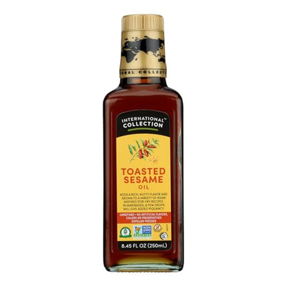 International Collection Sesame Oil | Expertly Sourced | 8.45OZ (1 Pack)