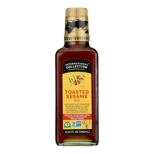 International Collection Sesame Oil | Expertly Sourced | 8.45OZ (1 Pack)