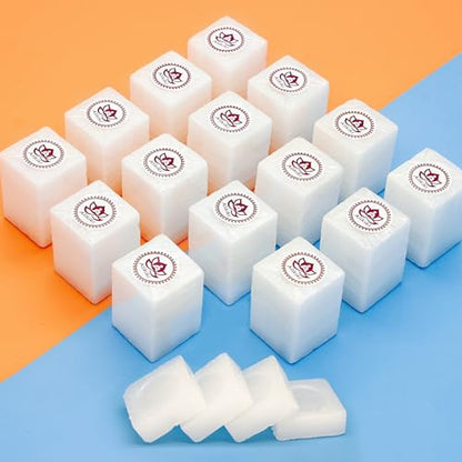 1LB Pure Camphor Tablets Cubes - 100% Natural Camphor Blocks for Indian Religious Purposes Pooja Aromatherapy, Odor Eliminator, Alcanfor,Puja Item - 64 Tablets (454G) - size: 454 grams - 64 tablets