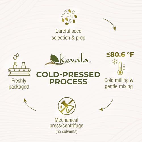 Kevala Organic Toasted Sesame Oil | Pure & Kosher | 64 fl oz | 1-Pack - size: 64 Fl Oz (Pack of 1)