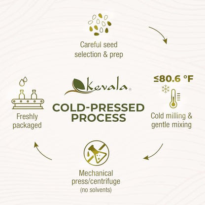 Kevala Organic Toasted Sesame Oil | Pure & Kosher | 64 fl oz | 1-Pack - size: 64 Fl Oz (Pack of 1)