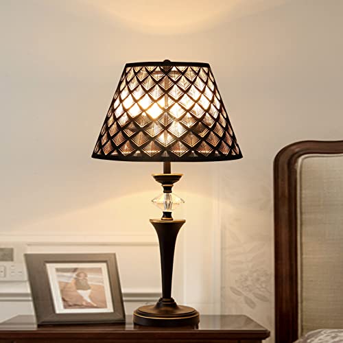 Small Lamp Shades Metal Lamp Shades With Etched Hollow Arrow Pattern - color: Black Arrow