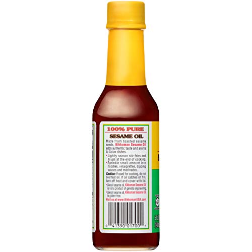 Kikkoman Pure Sesame Oil, 5 FZ