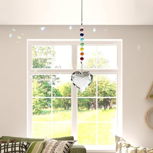 Hegelda Sister Birthday Gifts Crystal Suncatcher Christmas Ornaments - color: Sister