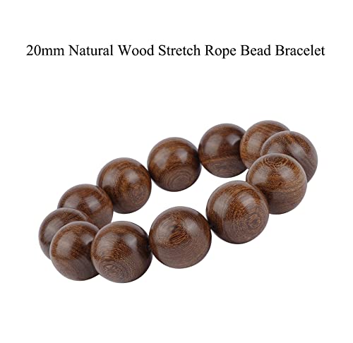 Prayer Bead bracelet Mala Beaded Bracelets for Men Women 12/15MM … - color: 20mm 12 beads Gold sandalwood