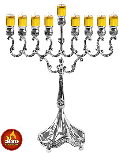 Ner Mitzvah Round Floating Wicks – 150 Count (Approx.), Cotton Wicks and Cork Disc Holders for Oil Cups - Bonus Wick Removal Tweezers - size: 3-Pack