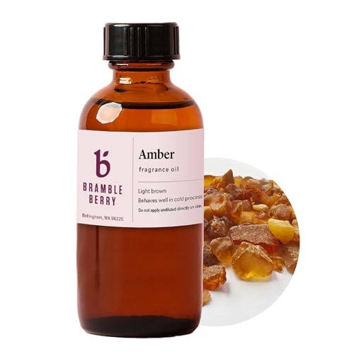 Amber Fragrance Oil 2 oz - color: Amber