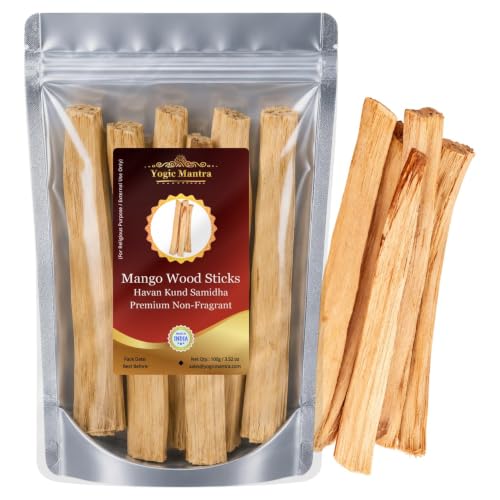 Havan Samidha Mango Wood Sticks | 100g | Raw Dry Yagya Burning Puja Samagri