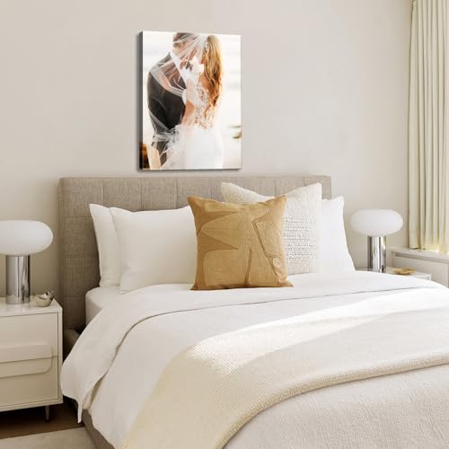 Custom Canvas Prints with Your Photos, Personalized Wall Art for Home Decor - size: 12"L x 18"W