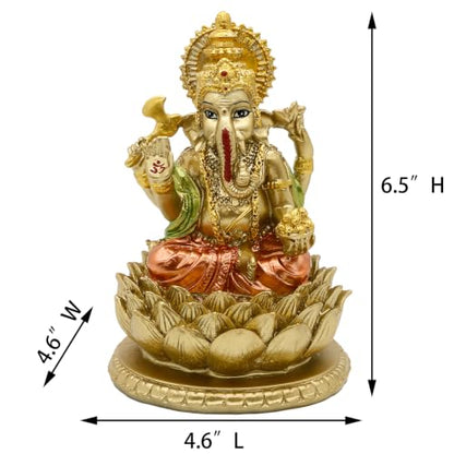 Lord Ganesha Idol Statue Ganpati Murti Home Mandir Altar Pooja Item