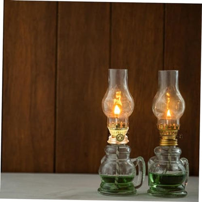 SHERCHPRY Oil Lamp Burner with Wick, Kerosene Lamp Replacement Part