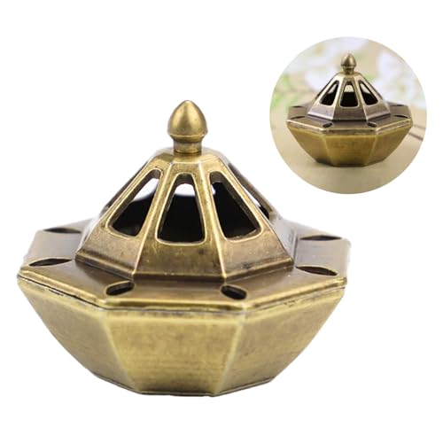 1 PCS Incense Burner Holder for Cones & Sticks, Spaceship Shape Incense Cone Holder with Detachable Tray, Decorative Zen Home Office Decor - style: Spaceship