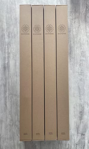 ECOVENIK - 25 psc - Black Birch Branches - 73 cm, Natural Birch Twigs, Pack of 20-25 Stems, Long for Floor vases, 29 inch (Black) - size: 25 psc - black