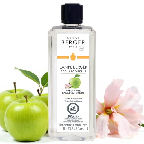 MAISON BERGER Lampe Berger Refill, 1 L, Green Apple - color: Green Apple