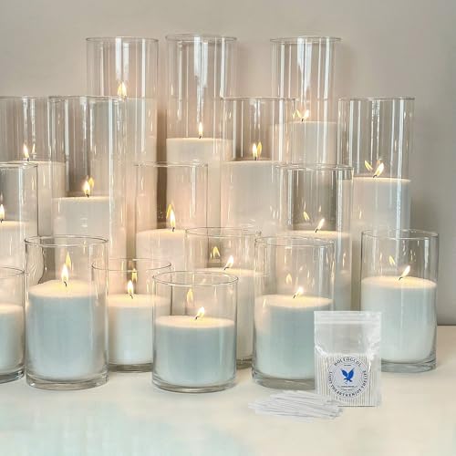 Pearled Candle Wick 2.2 Inch White Cotton Wicks 500-Pack Premium Metal-Free & Lead-Free Candle Wicks for Candle Making - color: White-2.2 Inch-500pcs