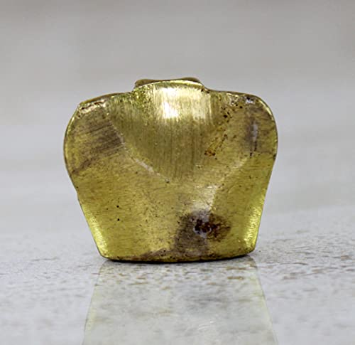 eSplanade Brass Ganesha Idol - 1.2 inches (Small Size) | Home Decor | Ganesh Ganesha | Bal Ganesh | Ganpati Ganapati Murti Statue (Modern) - style: Modern