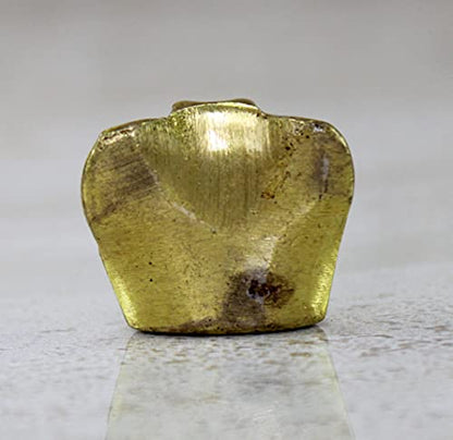 eSplanade Brass Ganesha Idol - 1.2 inches (Small Size) | Home Decor | Ganesh Ganesha | Bal Ganesh | Ganpati Ganapati Murti Statue (Modern) - style: Modern